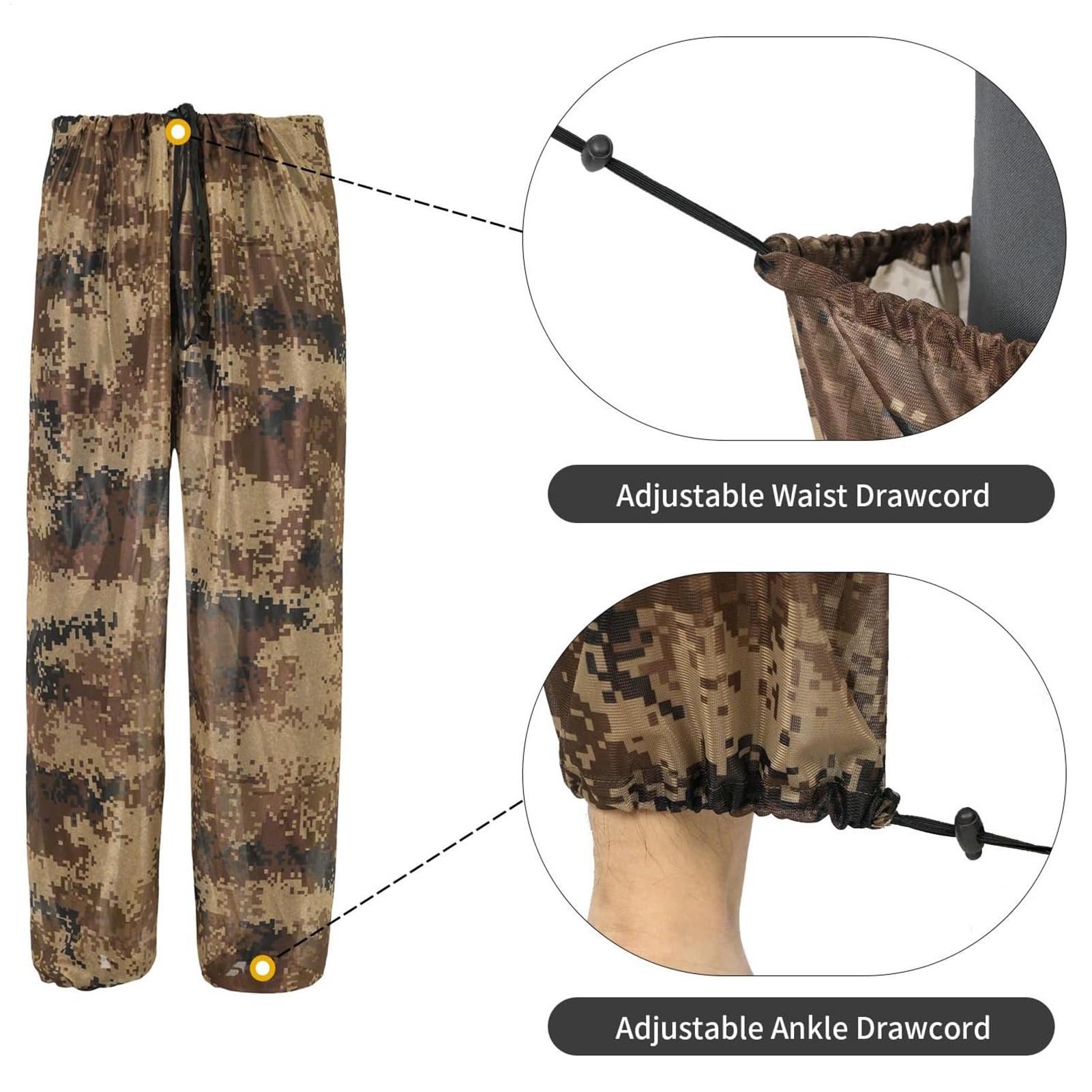 Hunting Outdoor Apparel - Men Hunting Clothes Fly Proof Mesh