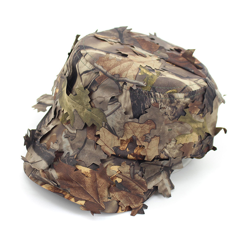 Hunting And Camping In Jungle - Camouflage Sniper Cap Outdoor Jungle Tactical