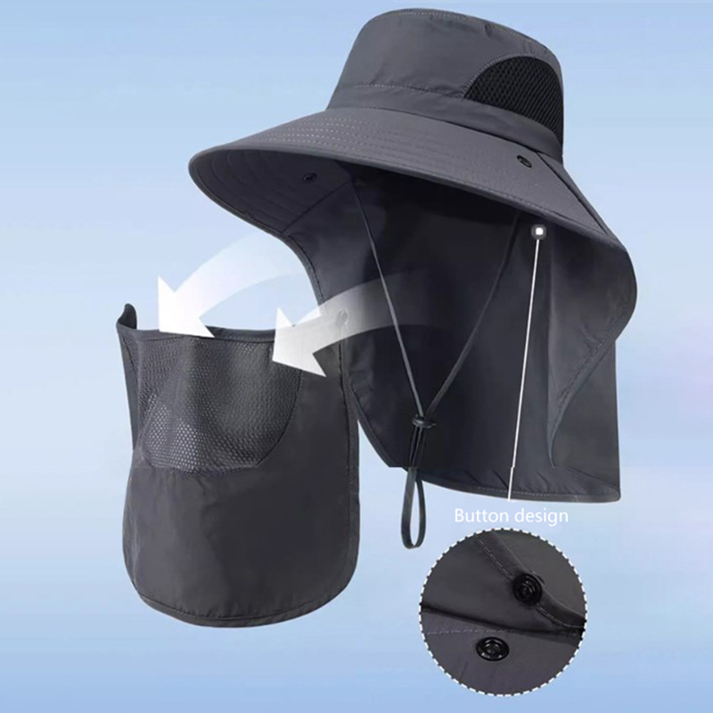 Unisex Summer Sun Hat UV Prote - Mens Outdoor Hunting Hats recension och pris