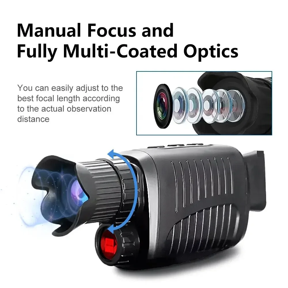 1080P HD Monocular Night Visio - Hunting Outdoor Day recension och pris