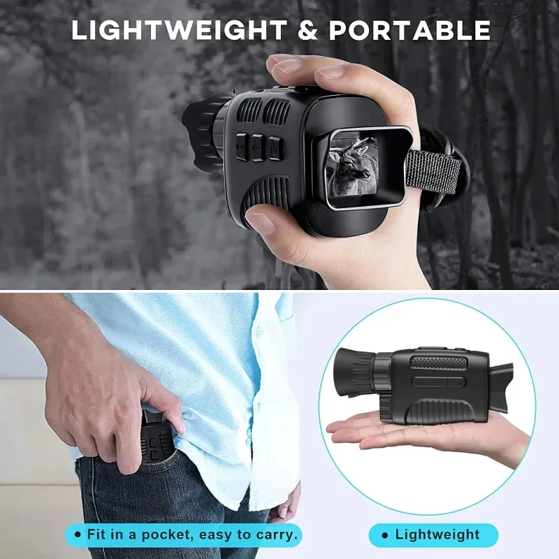 1080P HD Monocular Night Visio - Hunting Outdoor Day recension och pris