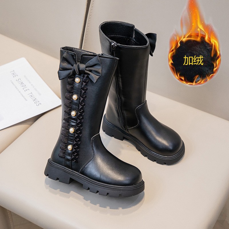 Autumn Winter Girls Boots Bow  - Bow Stringer Tool recension och pris
