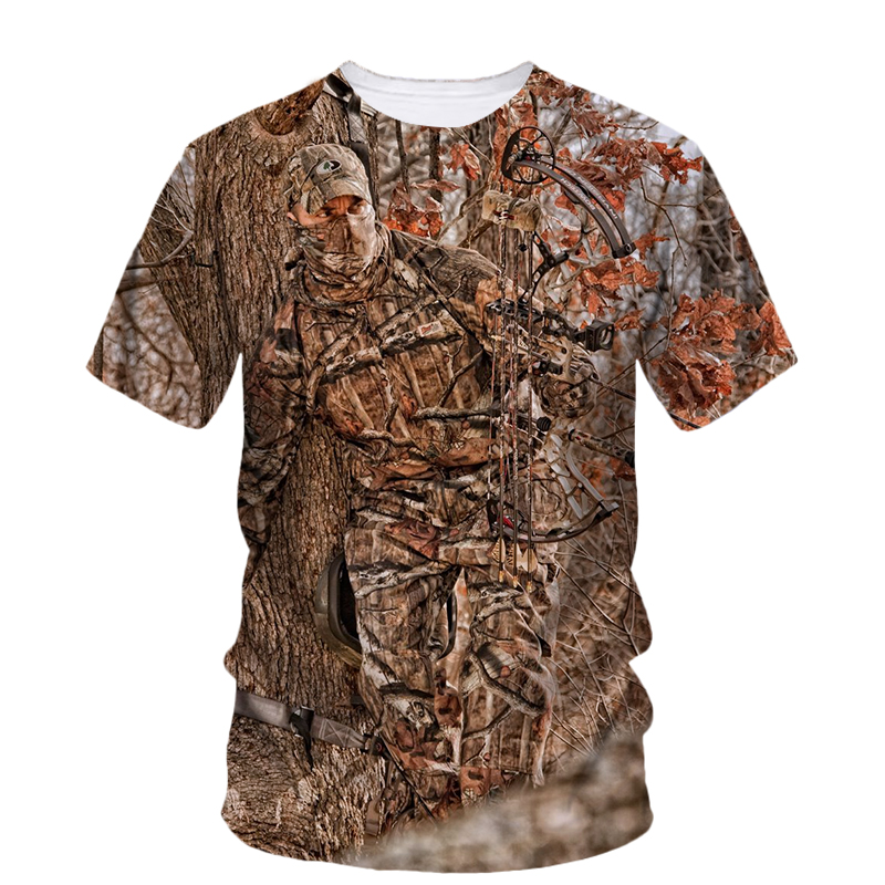 Summer Fashion New Hunting Cam - Outdoor Hunting Graphic Tees recension och pris