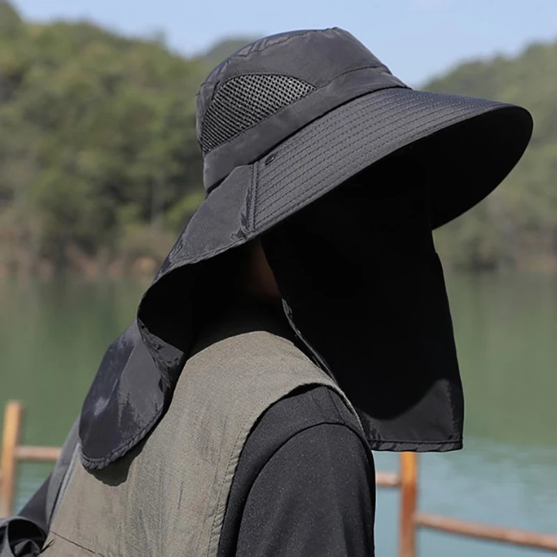 Summer Sun Hats UV Protection  - Mens Outdoor Hunting Hats recension och pris