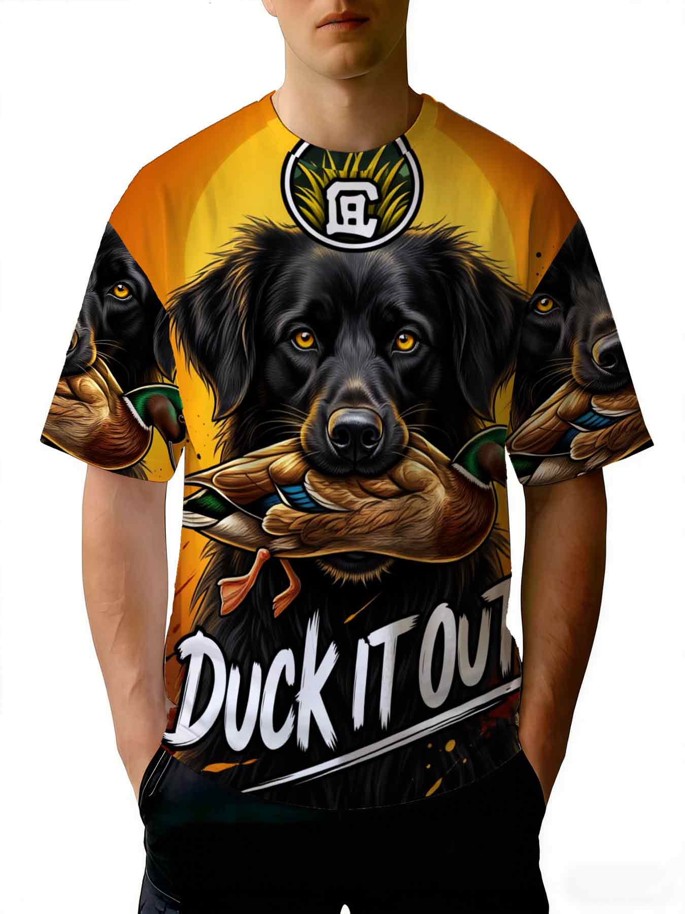 2026 new printed T-shirt Men's - Outdoor Hunting Graphic Tees recension och pris