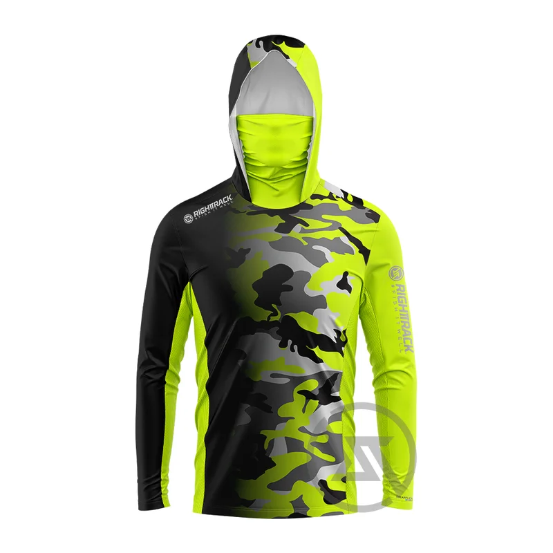 RIGHTTRACK Mask Hoodies Fishin - Hunting Outdoor Apparel recension och pris
