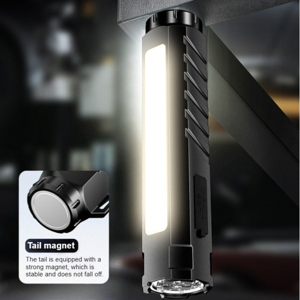 Tactical Flashlight Type-c Rec - Tactical Flashlight Rechargeable recension och pris