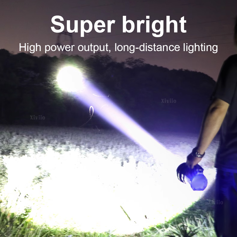 2025 NEW Powerful Search Flash - Tactical Flashlight Rechargeable recension och pris