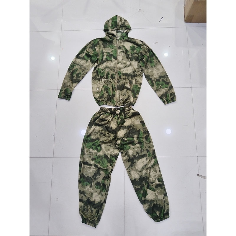 Mesh Camouflage Suit Hooded Zi - Hunting Outdoor Apparel recension och pris