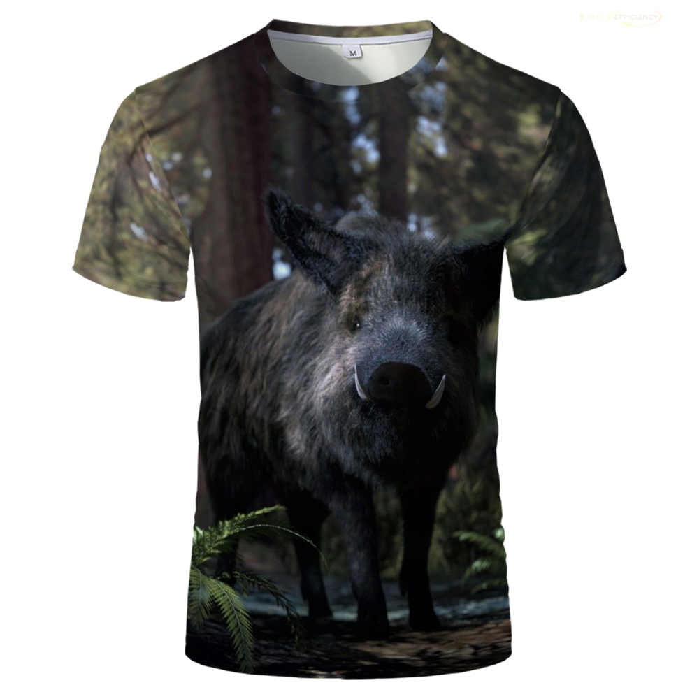 2024 Camo Hunting Wild Boar Gr - Outdoor Hunting Graphic Tees recension och pris