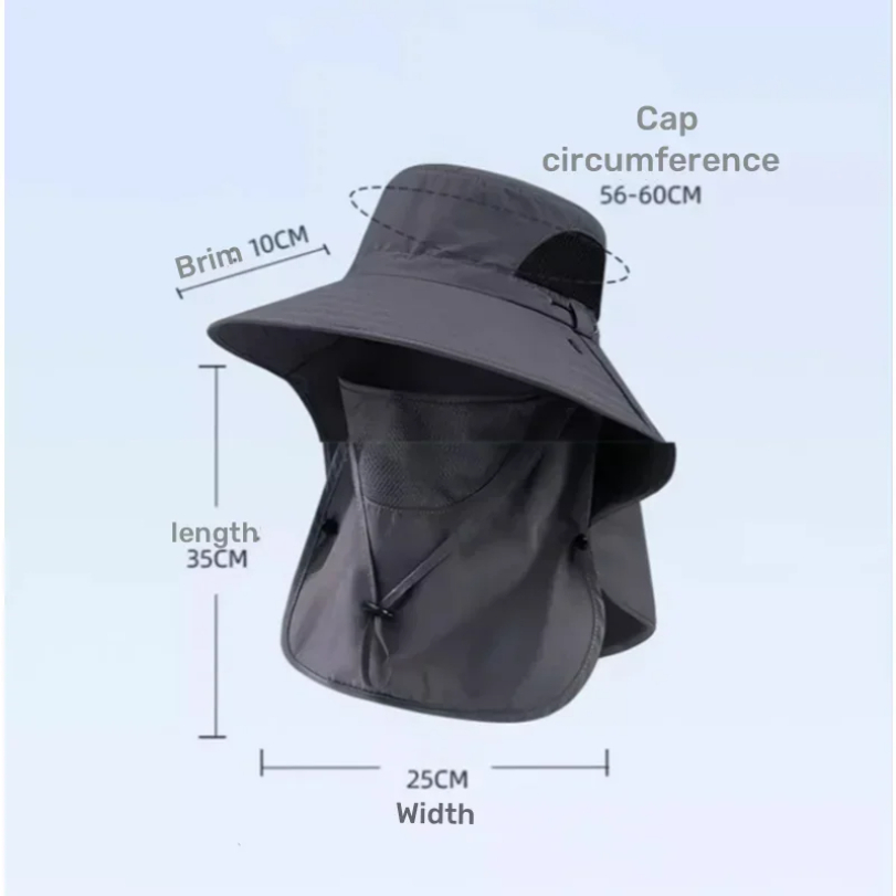 Summer Sun Hats UV Protection  - Mens Outdoor Hunting Hats recension och pris