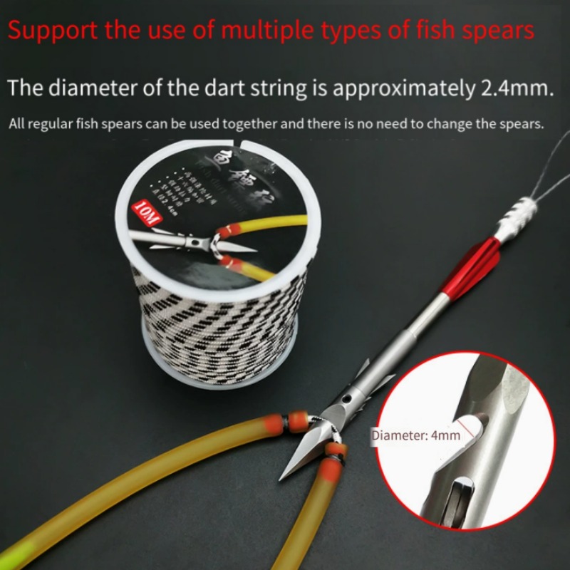 10M High Strength Braided Fish - Bow Stringer Tool recension och pris