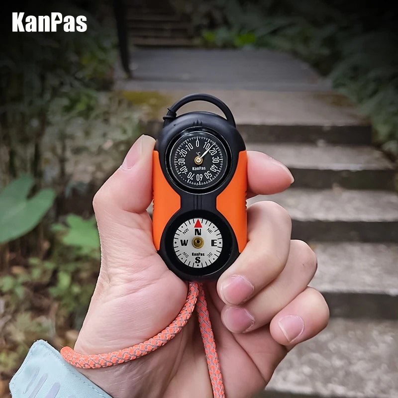 KANPAS Thermometer Compass Kit - Hunting Outdoor Thermometer recension och pris