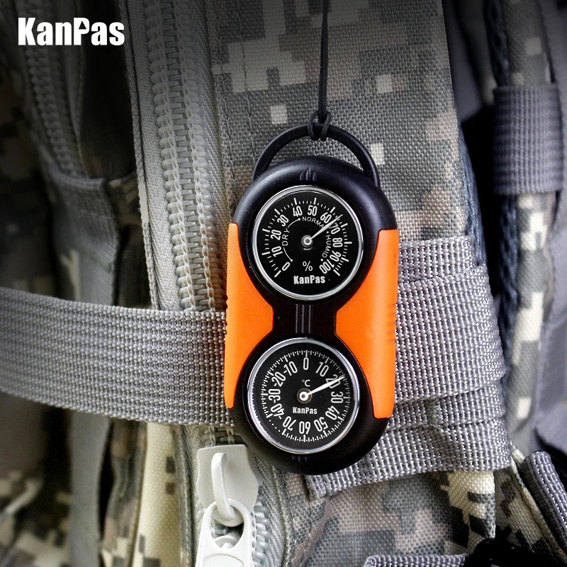 KANPAS Thermometer Compass Kit - Hunting Outdoor Thermometer recension och pris