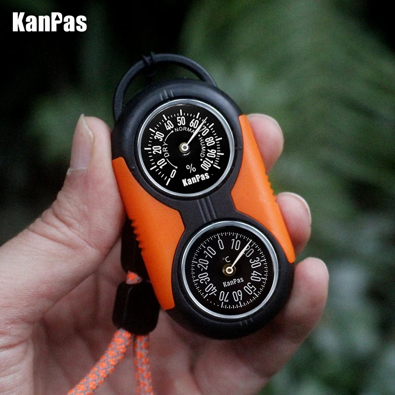 KANPAS Thermometer Compass Kit - Hunting Outdoor Thermometer recension och pris