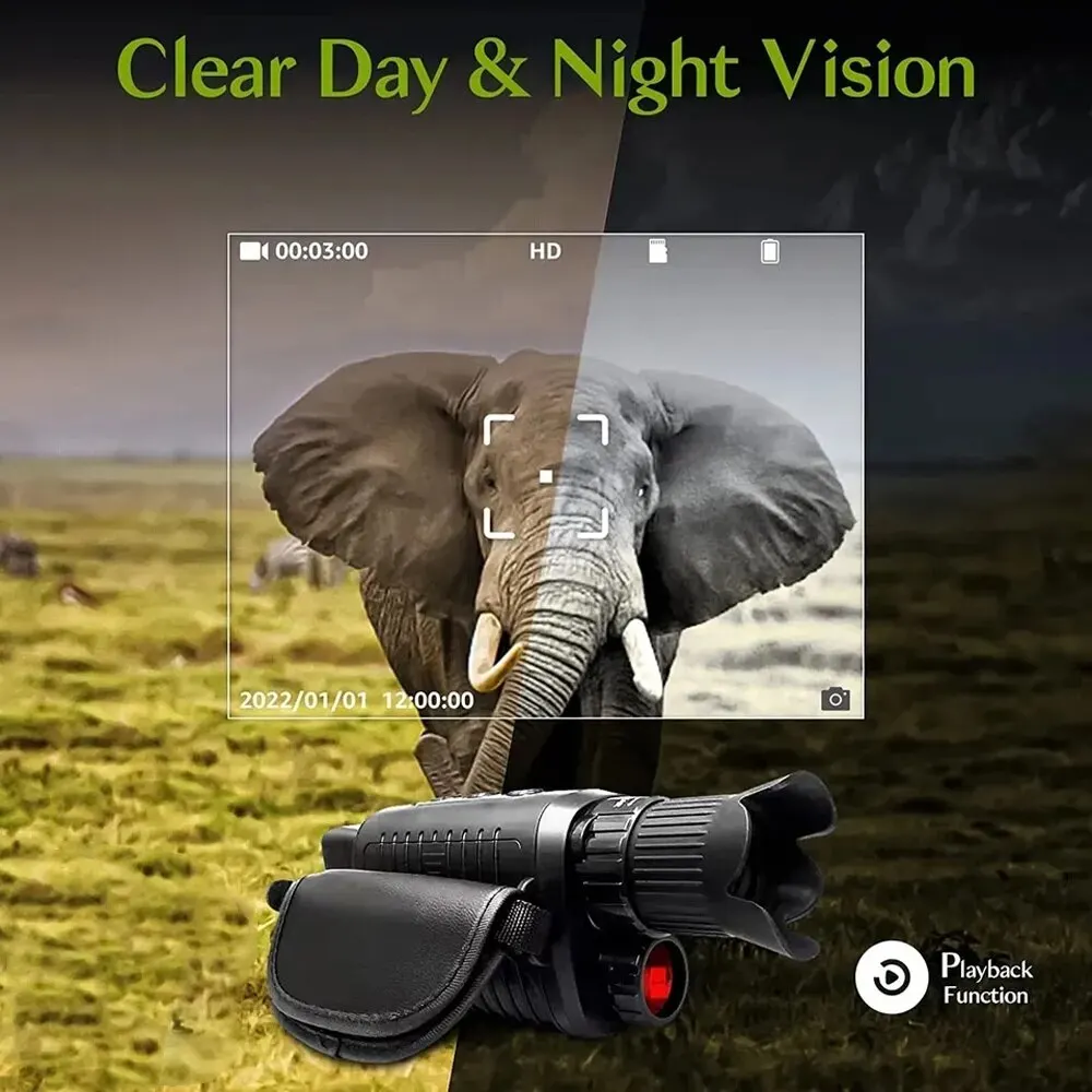 Monocular Night Vision Device  - Outdoor Hunting Digital Night Vision recension och pris