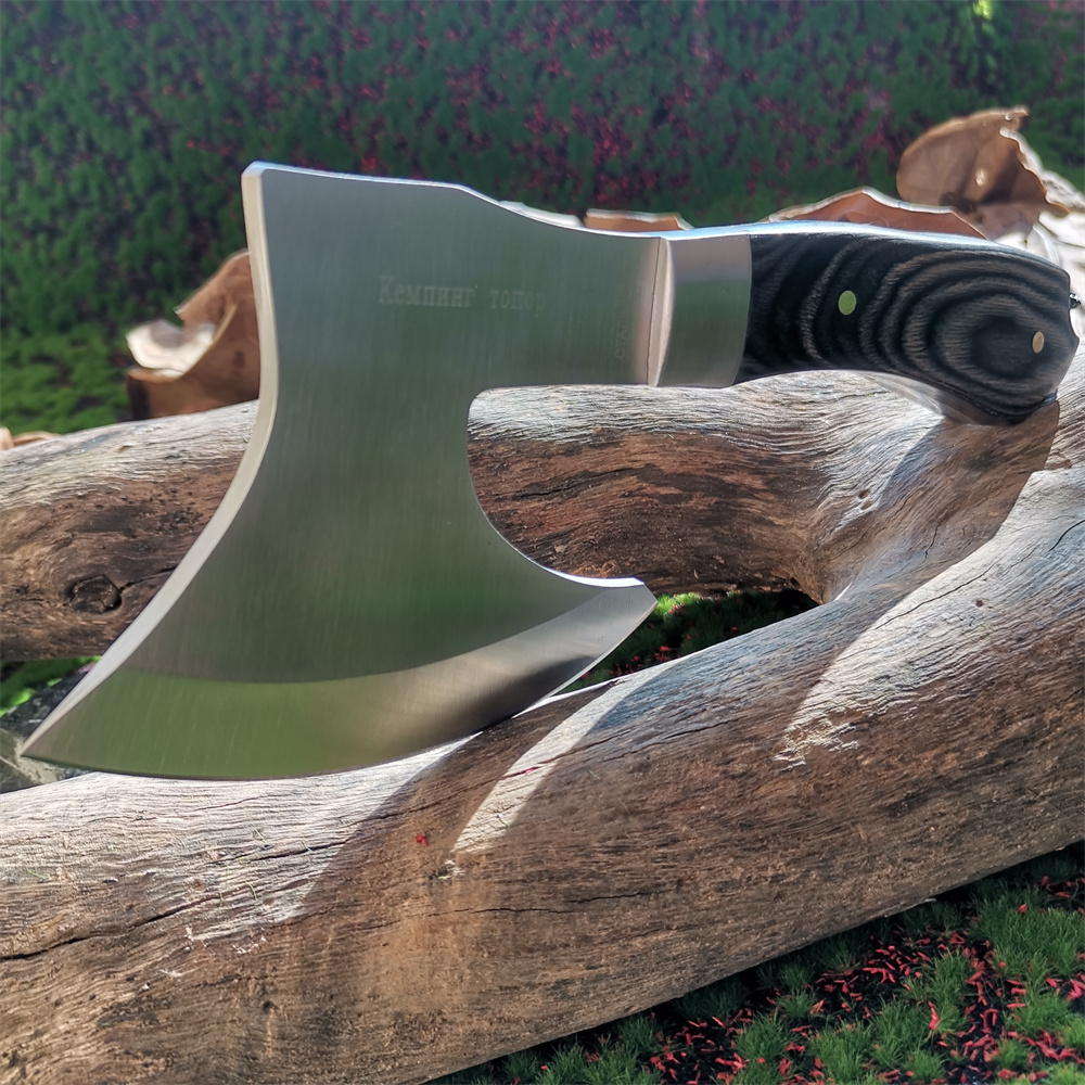 Wooden Handle Stainless Steel  - Hunting And Camping In Jungle recension och pris
