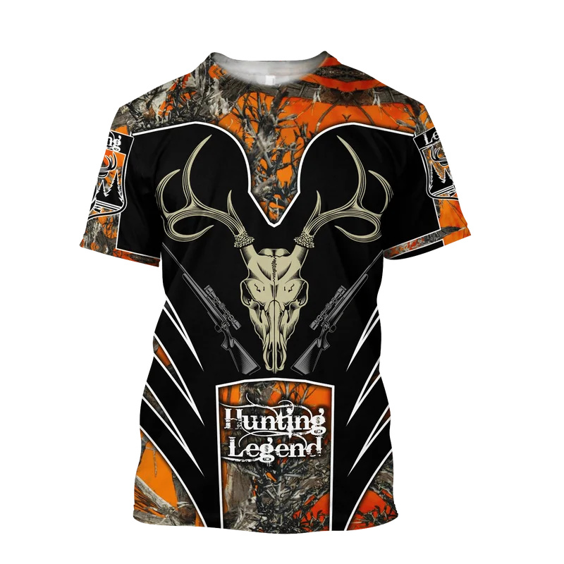 1 Piece Custom Your Picture El - Outdoor Hunting Graphic Tees recension och pris