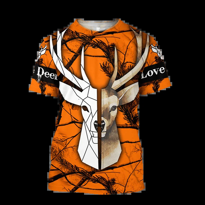 1 Piece Custom Your Picture El - Outdoor Hunting Graphic Tees recension och pris