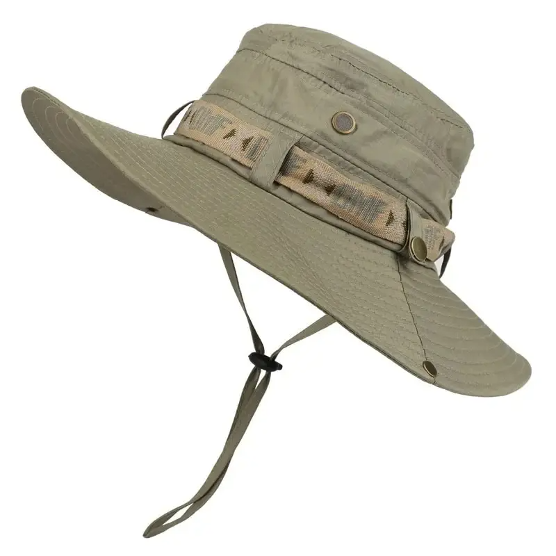 Summer Men Bucket Hat Outdoor  - Mens Outdoor Hunting Hats recension och pris