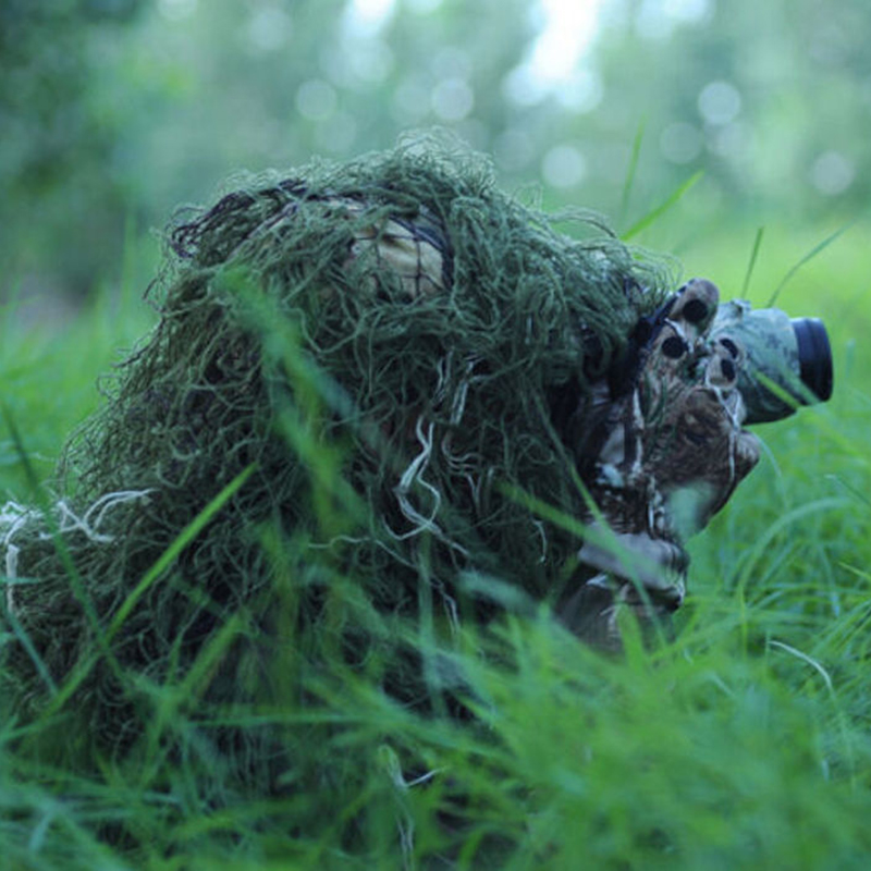 Hot 80X90CM 3D Hunting Tactica - Hunting And Camping In Jungle recension och pris