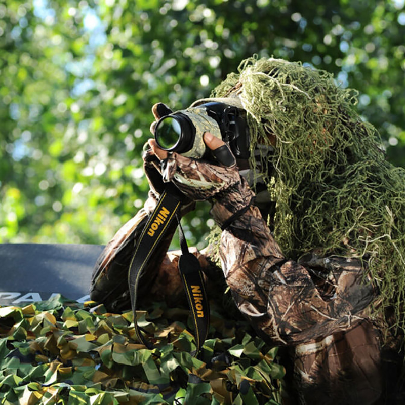 Hot 80X90CM 3D Hunting Tactica - Hunting And Camping In Jungle recension och pris