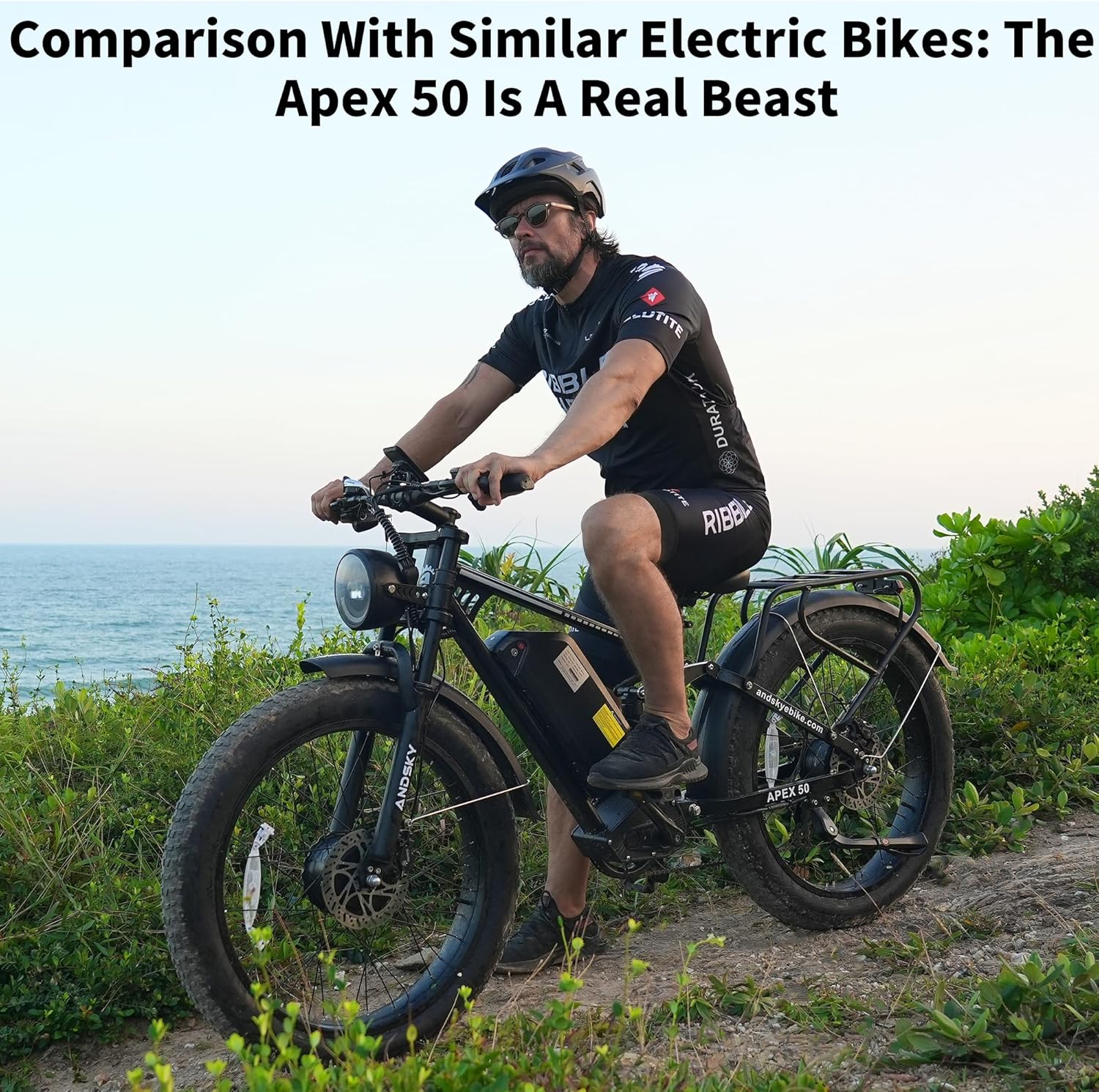 ANDSKY Apex50 AWD Electric Bik - Hunting Outdoor Day recension och pris