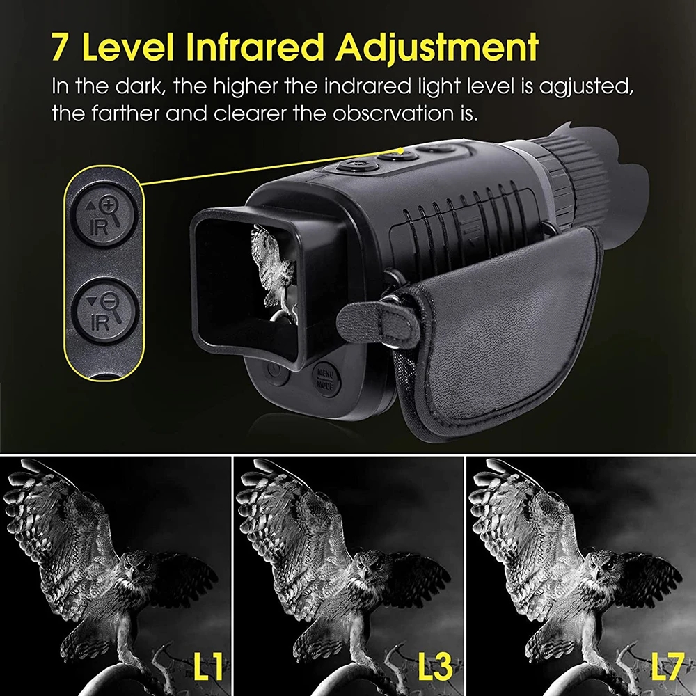 Monocular Night Vision Device  - Outdoor Hunting Digital Night Vision recension och pris
