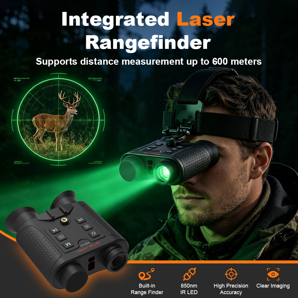 4K Night Vision Binoculars 8X  - Hunting Outdoor Day recension och pris