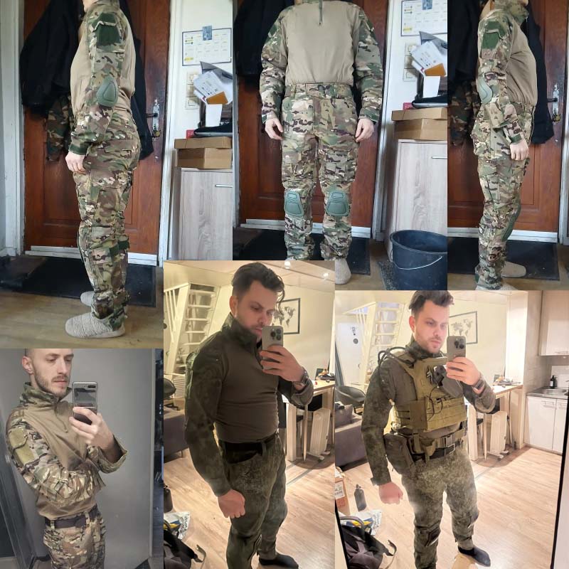 Men Cotton Quarter Zip Camoufl - Hunting Outdoor Apparel recension och pris