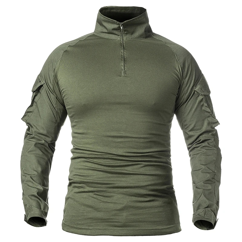 Men Cotton Quarter Zip Camoufl - Hunting Outdoor Apparel recension och pris